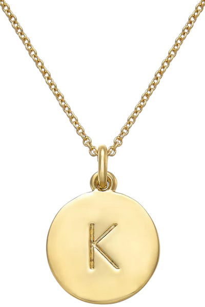 Kate Spade New York Initial Pendant Necklace Multiple Colors