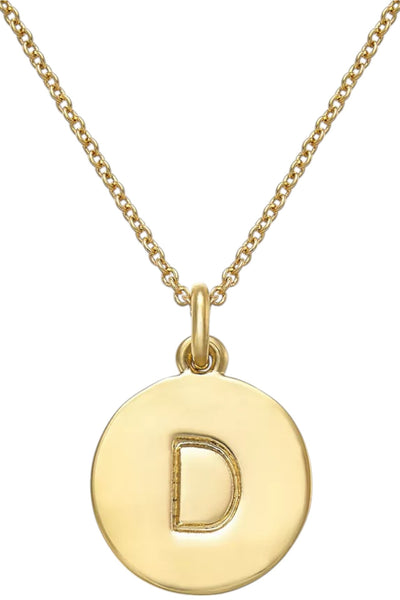 Kate Spade New York Initial Pendant Necklace Multiple Colors