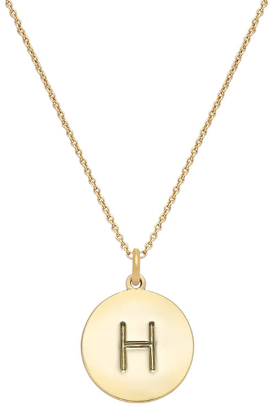 Kate Spade New York Initial Pendant Necklace Multiple Colors