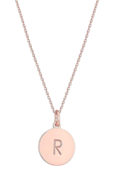 Kate Spade New York Initial Pendant Necklace Multiple Colors