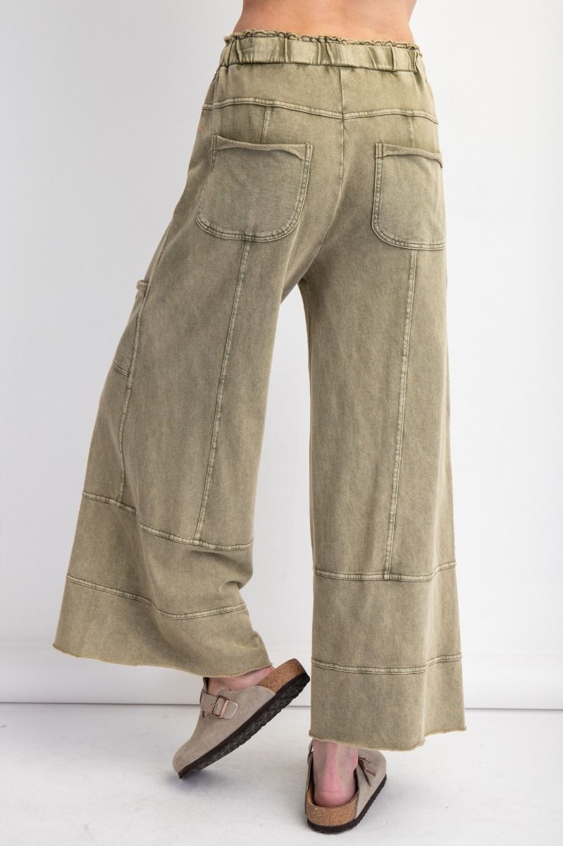 Mineral Washed Olive Pants Mineral Washed Olive Pants