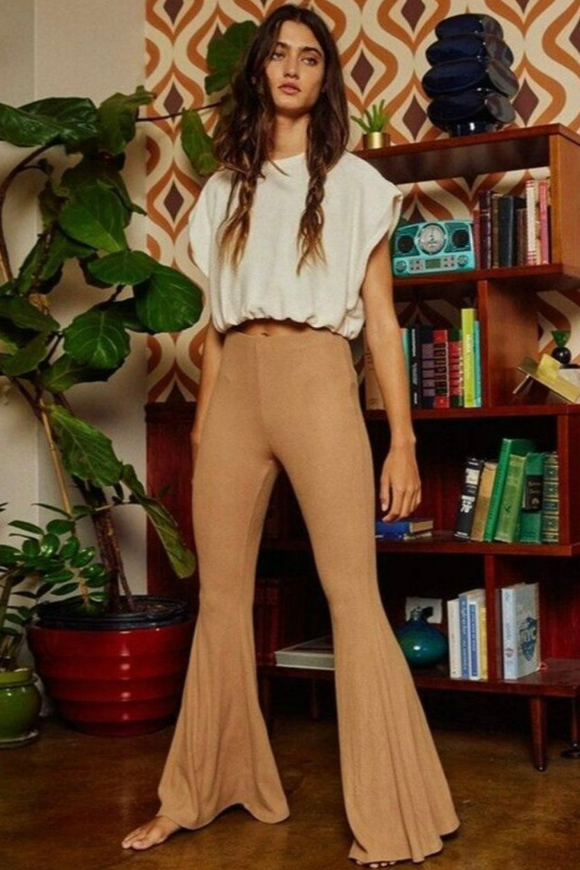 High Waisted Wide Leg Pants